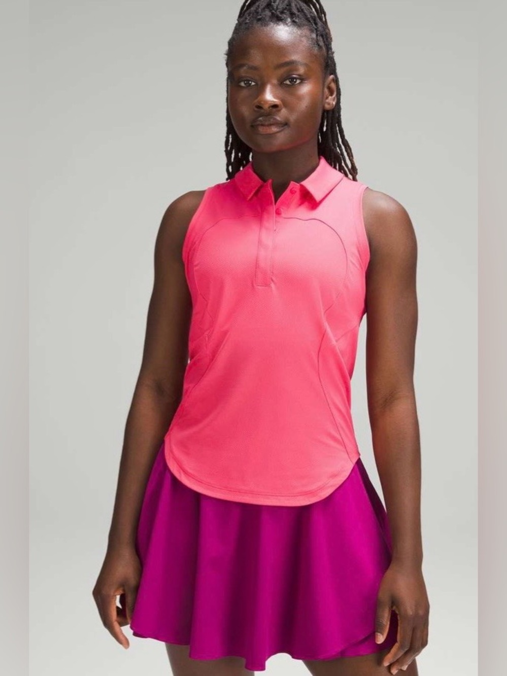 Lululemon quick dry sleeveless polo